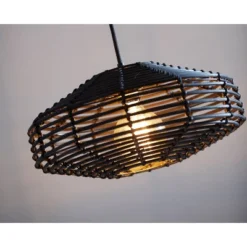 7" Kingston Pendant Ceiling Light Black - Adesso -Decora Shop GUEST ef11e4cb 07db 46cd b1ff 25f4e00e208d