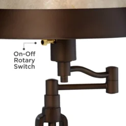 Franklin Iron Works Samuel Bronze Swing Arm USB Desk Lamps Set Of 2 With Socket -Decora Shop GUEST efd38bb7 7a6f 46cc b6fc b457db930578