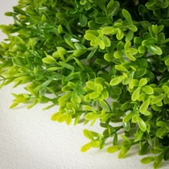 Sullivans Artificial 10" Leafy Foliage Half Orb 11"H Green