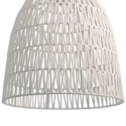15" 1-Light Imara Pendant Hemp White - River Of Goods -Decora Shop GUEST f36ce8e7 28f7 4756 8094 4f776afc9fe8
