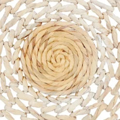 Set Of 3 Seagrass Plate Handmade Woven Basket Wall Decors Cream - Olivia & May -Decora Shop GUEST f4700d7f f9c7 41a7 af78 4c5d0f02a1d2