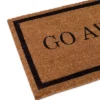 BirdRock Home Go Away Coir Doormat - 18 X 30"