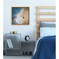 16" X 16" Hi Summer (Beach) Framed Canvas Wall Art - Amanti Art -Decora Shop GUEST f5033b5f 5612 4a6d b725 eafa695f3dd7