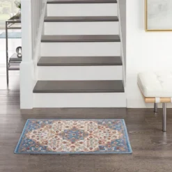 Nourison Elation Floral Transitional Indoor Rug