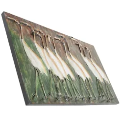 Metal Bird Wall Decor Brown - Olivia & May