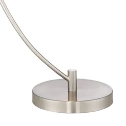 360 Lighting Modern Table Lamps Set Of 2 With USB Charging Port 26" High Metal Arc White Drum Shade For Living Room Bedroom Bedside Office -Decora Shop GUEST fa1d6fee a755 440b 8cce 65ff0965b474