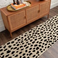 Daffodil Leopard Print Woven Rug - Threshold™ -Decora Shop GUEST fd7ce3b6 e6f3 40a7 83d7 ec02ffd3ec0b
